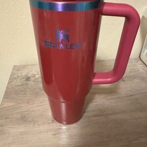 Stanley metallic fuchsia Travel Mug with Pink Handle